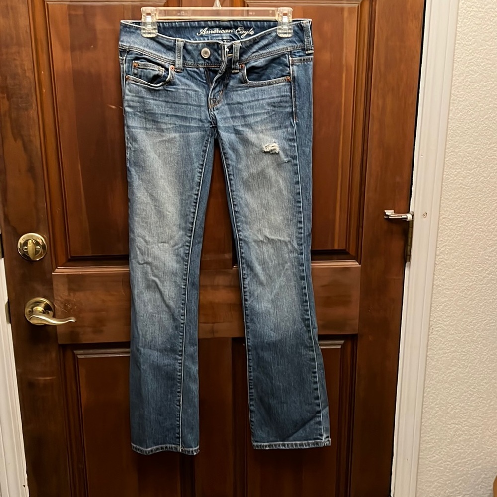 American eagle size 0, slim boot jeans